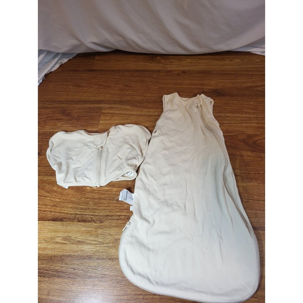Kaiya Baby 3-6 M 100% Cotton Sleep Sack‎ Natural